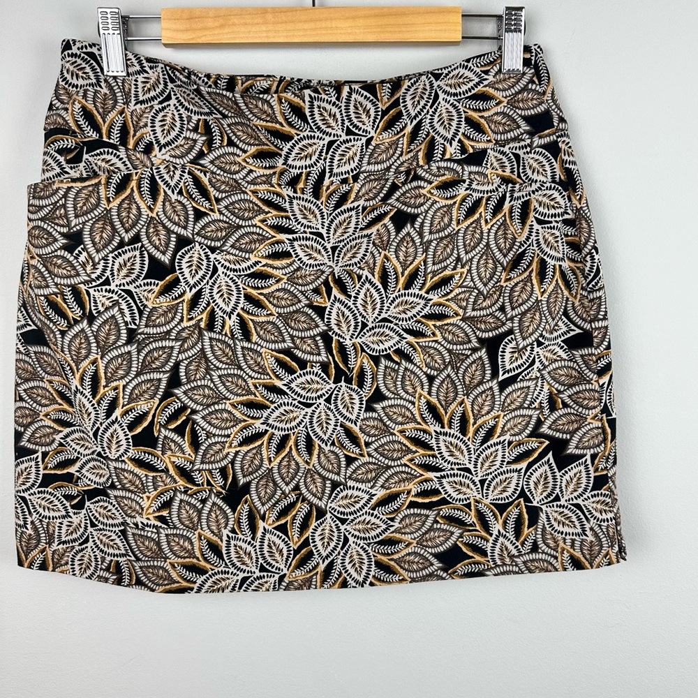 Swing Control Black And Brown Leaf Pattern Golf S… - image 1